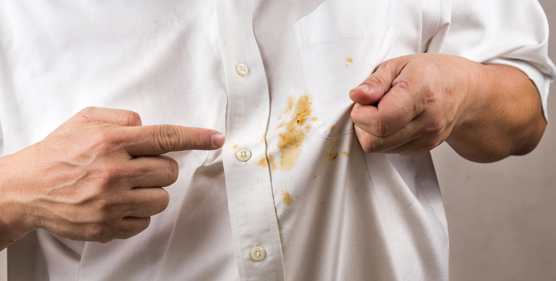 Remove oil and grease stains