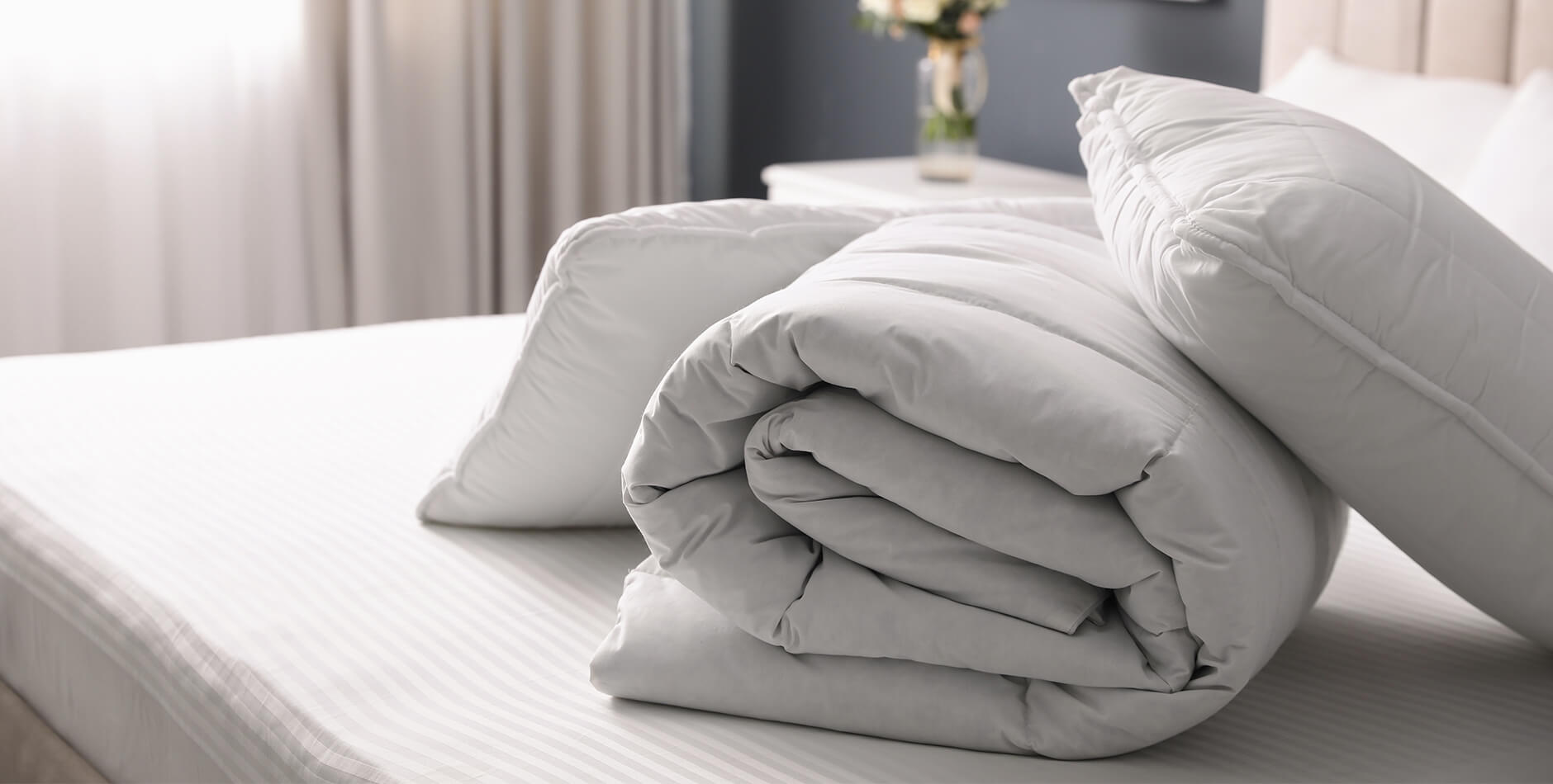 Laundry regime for blanket-covers and curtains