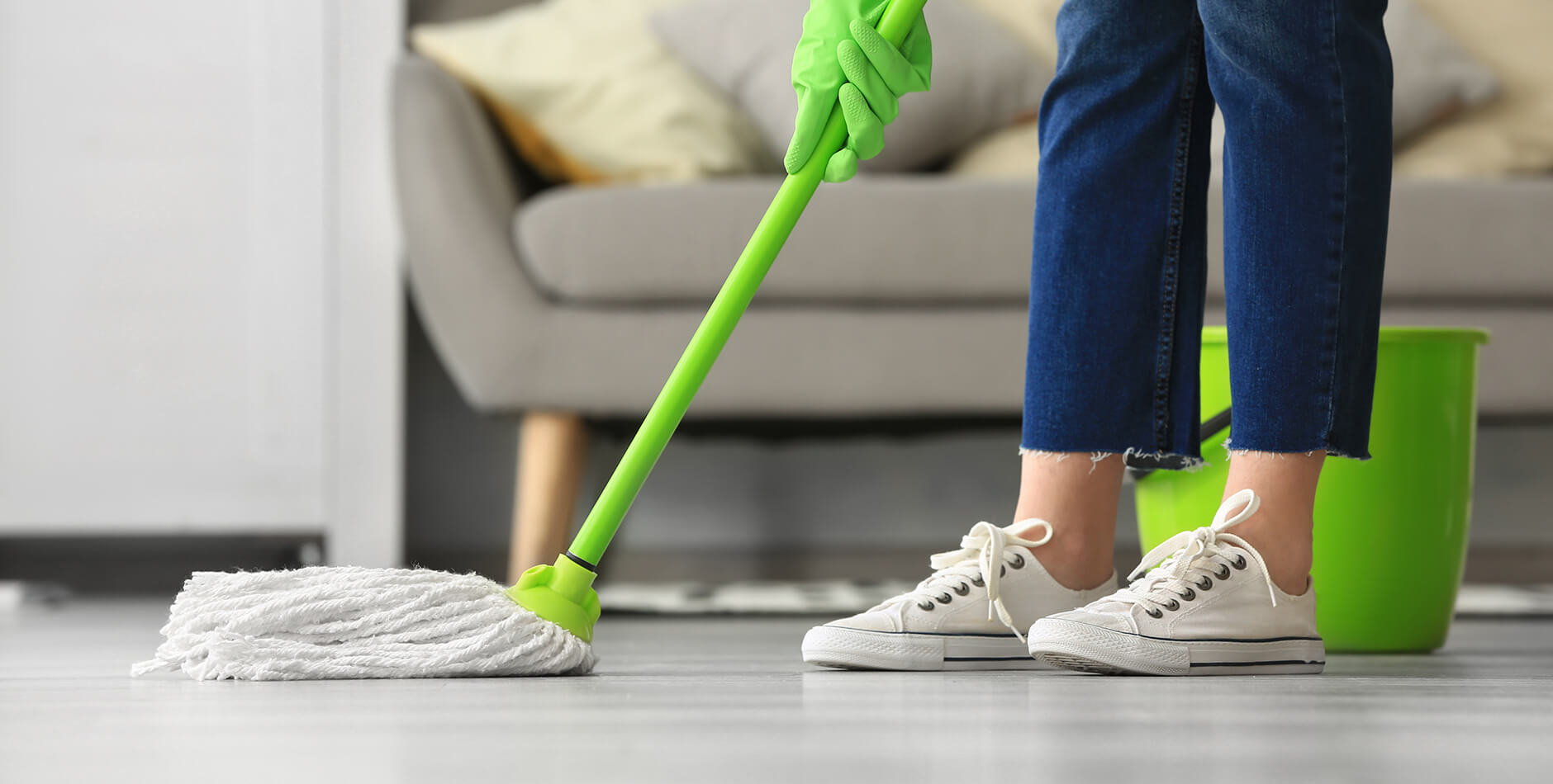 Mopped floor but still sticky! Find out why!