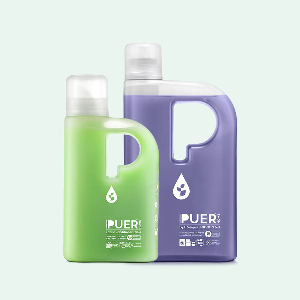 Liquid Detergent Intense Clean 1000 ML #size_1000 ML_fragrances_French Lavender + Fabric Conditioner 500 ML #size_500 ML_fragrances_Jasmine Grandeur
