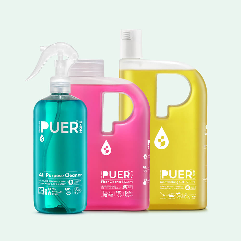 All Purpose Cleaner Lavender Lush 500 ML @Regular #size_500 ML_fragrances_Lavender Lush + Floor Cleaner 500 ML #size_500 ML_fragrances_Floral Fresh + Dishwashing Gel 500 ML #size_500 ML_fragrances_Zesty Blast