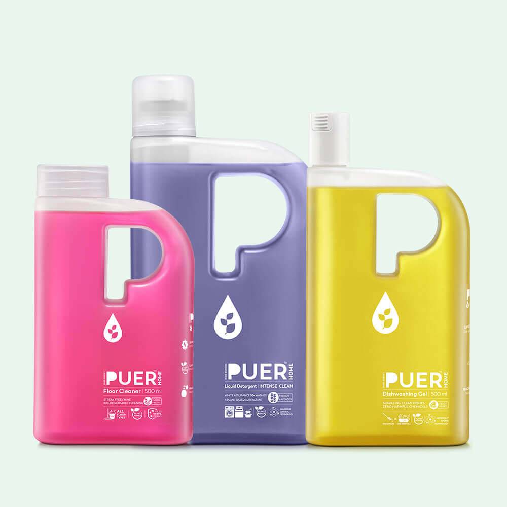 Floor Cleaner 500 ML #size_500 ML_fragrances_Floral Fresh + Liquid Detergent Intense Clean 1000 ML #size_1000 ML_fragrances_French Lavender + Dishwashing Gel 500 ML #size_500 ML_fragrances_Zesty Blast