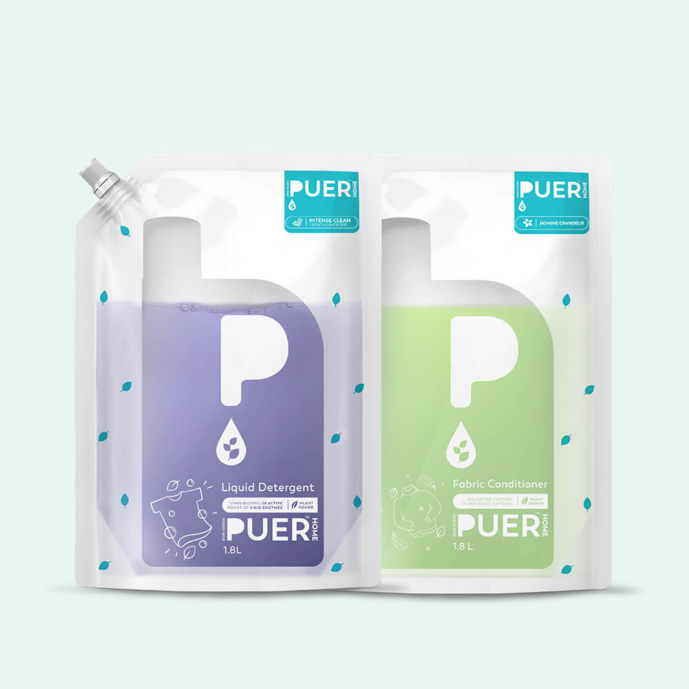 Liquid Detergent Intense Clean 1800 ML #size_1800 ML_fragrances_French Lavender + Fabric Conditioner 1800 ML #size_1800 ML_fragrances_Jasmine Grandeur
