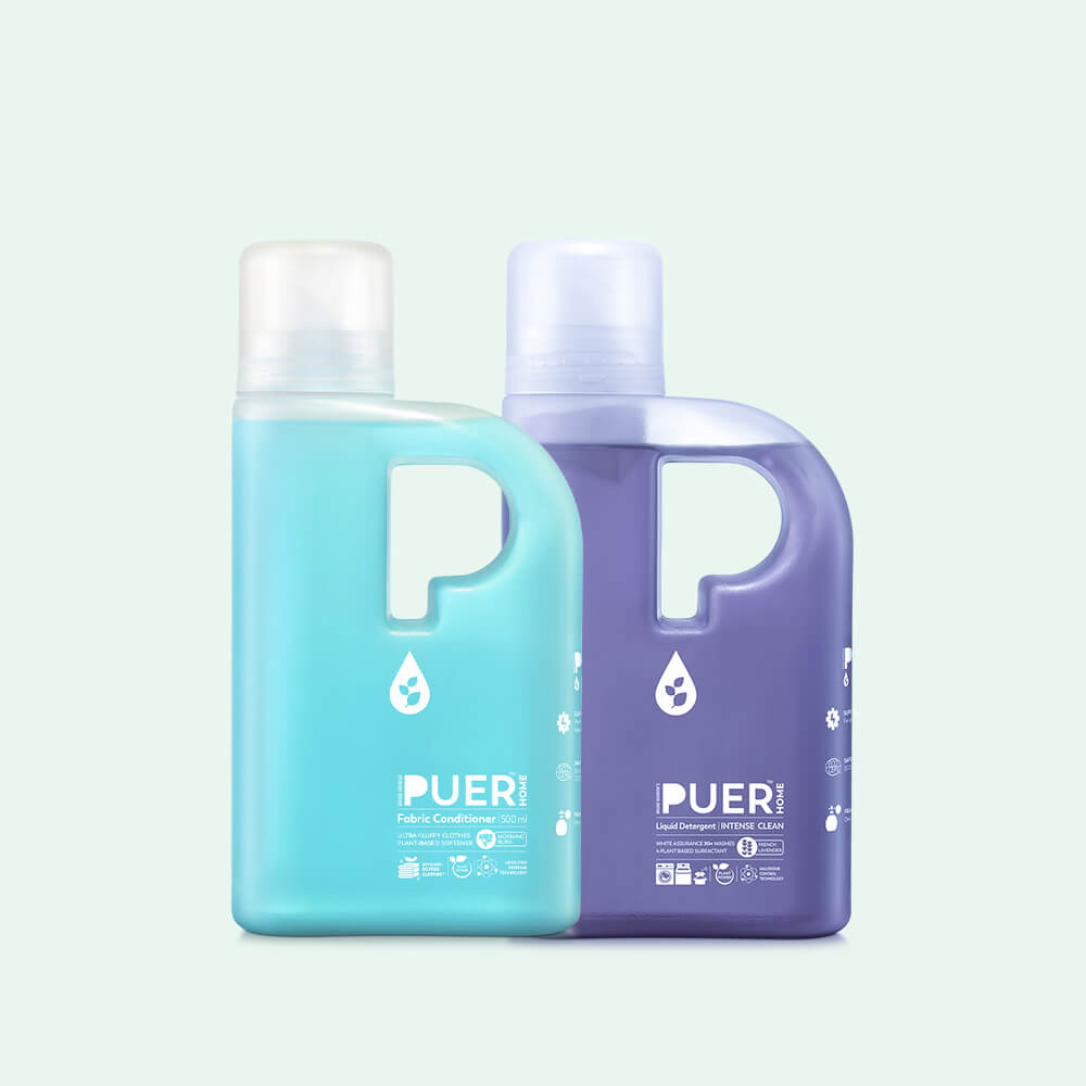 Liquid Detergent Intense Clean 500 ML #size_500 ML_fragrances_French Lavender + Fabric Conditioner 500 ML #size_500 ML_fragrances_Morning Bliss