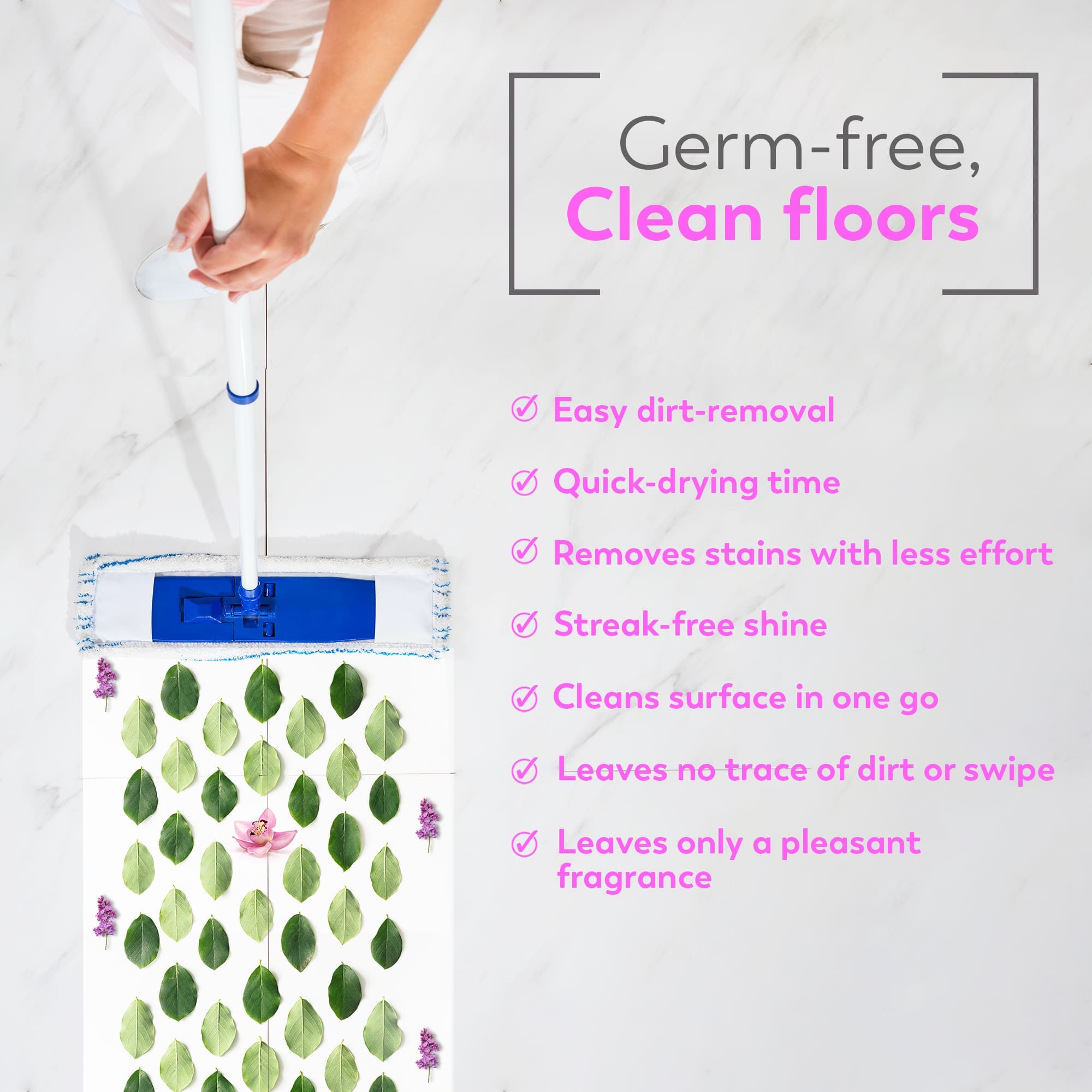 Dishwashing Gel Zesty Blast + Floor Cleaner Floral Fresh + All Purpose Cleaner Lavender Lush #size_500 ML Pack of 3