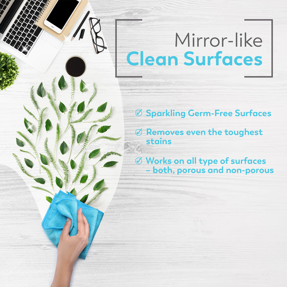 Dishwashing Gel Zesty Blast 500 ML + Floor Cleaner Floral Fresh 1000 ML + All Purpose Cleaner Lavender Lush 500 ML