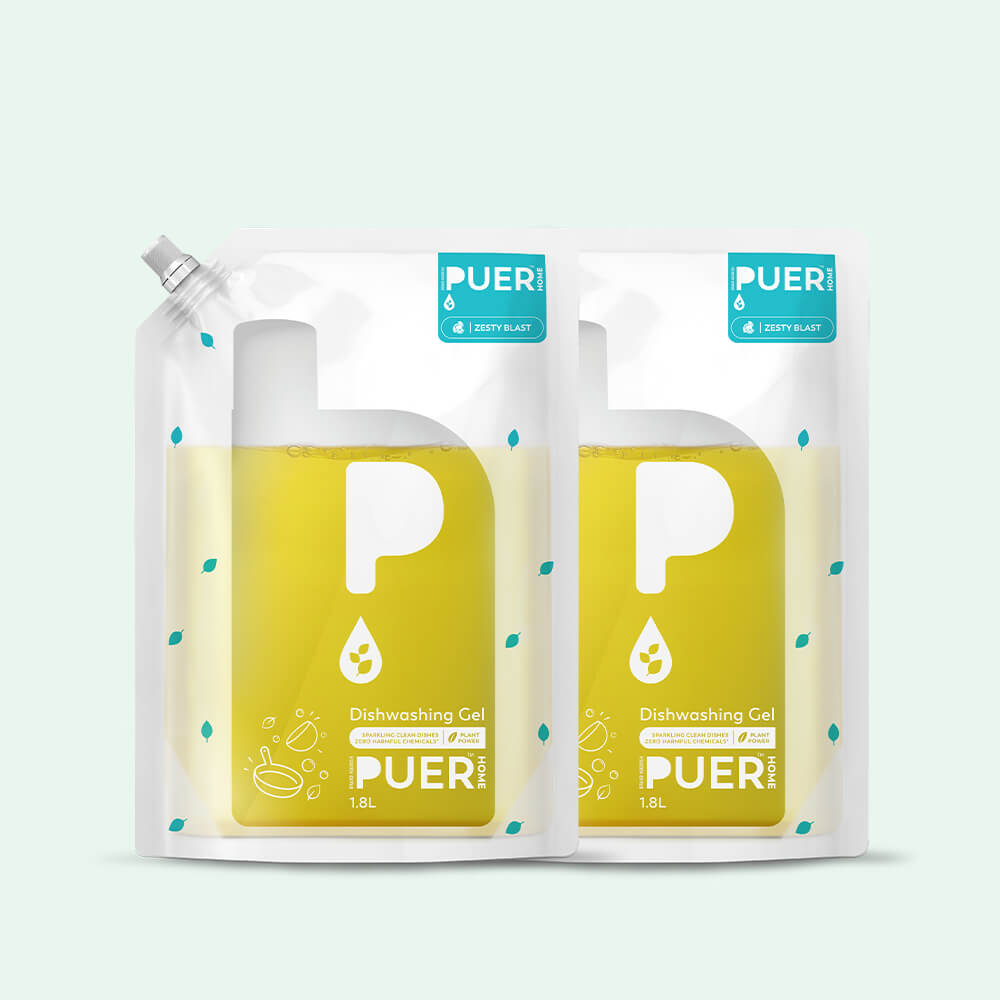 Dishwashing Gel 1800 ML / Pack of 2 #size_1800 ML / Pack of 2_fragrances_Zesty Blast