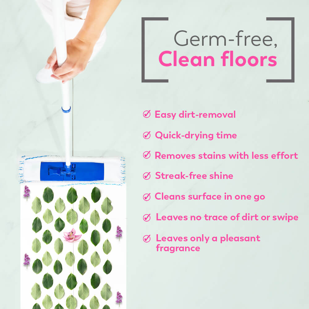 Home Cleaning Duo (Dishwashing Gel + Floor Cleaner) Pack of 2