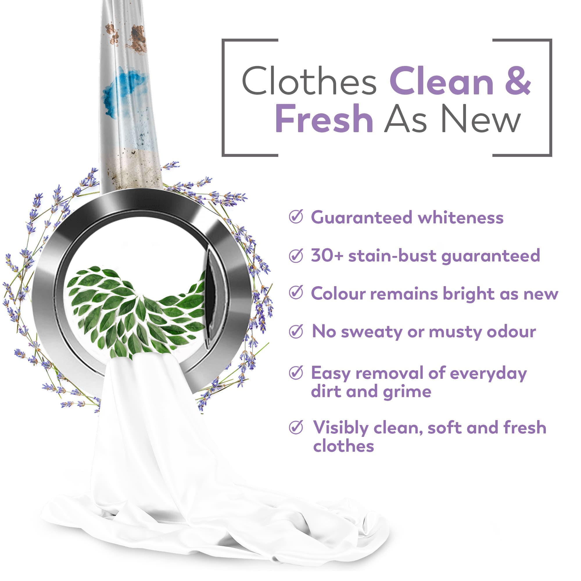 Liquid Detergent French Lavender 1000 ML + Dishwashing Gel Zesty Blast 500 ML + Floor Cleaner Floral Fresh 1000 ML + All Purpose Cleaner Lavender Lush 500 ML