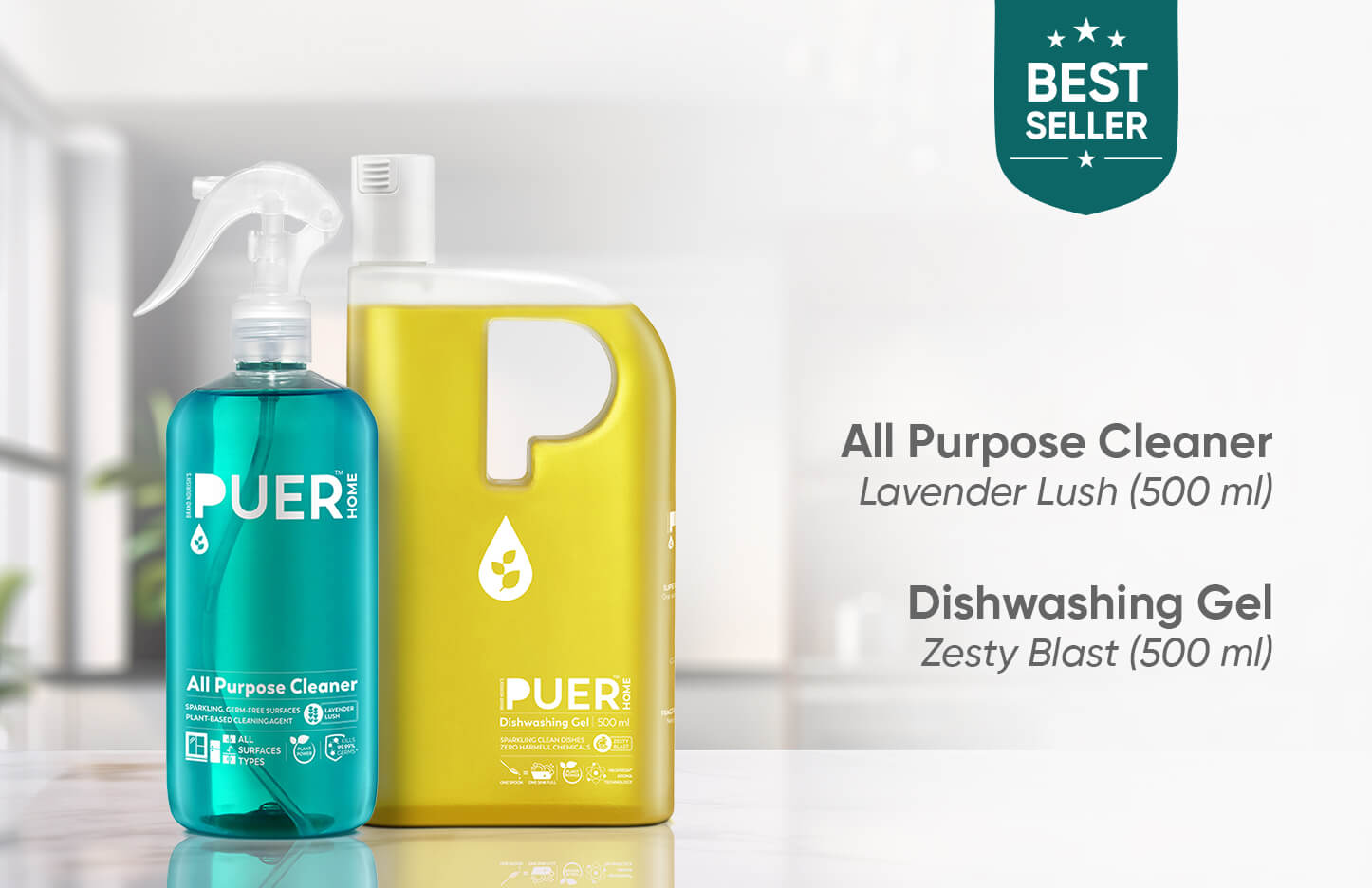 APC - Lavender Lush / 500 ml + Dishwashing Gel - Zesty Blast / 500 ml